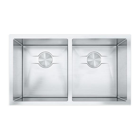 33-inch Undermount Kitchen Sink Double Bowl Combo Max