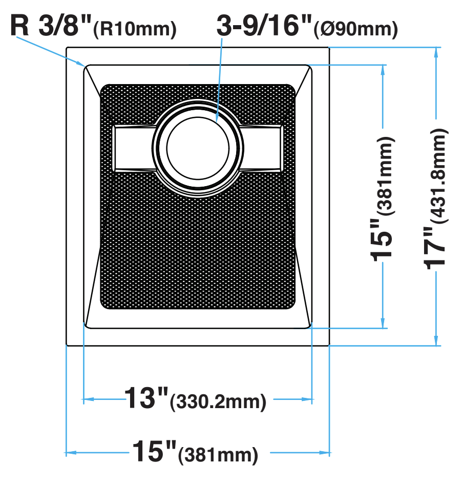 15-inch Undermount Bar/Prep Sink Single Bowl Combo Max